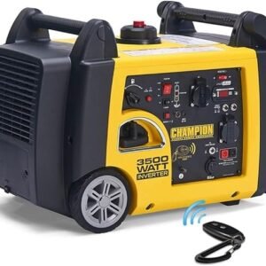Champion Power Equipment, Générateur de courant, appareil mobile essence 3200 watts, + télécommande (3200 W, 6 l)